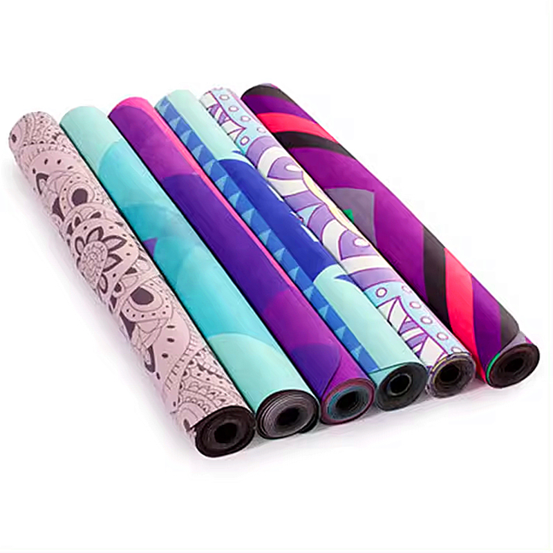 Suede( Microfiber) Rubber Yoga Mat